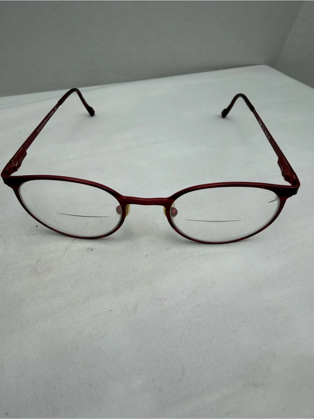 Kliik Denmark SH-684 C3  Red Glasses Frames ONLY 48-20-140 + Case